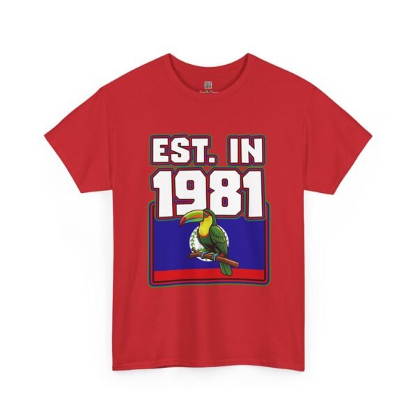 1981 Toucan Retro T‑Shirt — Established 1981 Vintage Bird Graphic Tee