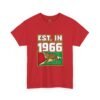 "EST. IN 1966" Vintage Leopard Graphic Tee (Retro Heritage Pride)