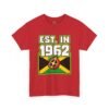 T-Shirt — EST. in 1962 Jamaican Flag Ackee Graphic Tee