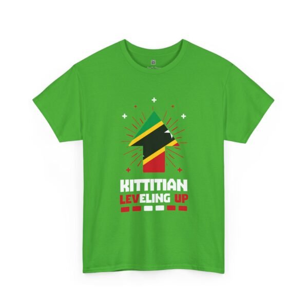 Kittitian Leveling Up T-Shirt — St. Kitts Flag Birthday Tee
