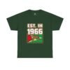 "EST. IN 1966" Vintage Leopard Graphic Tee (Retro Heritage Pride)