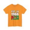 "EST. IN 1966" Vintage Leopard Graphic Tee (Retro Heritage Pride)
