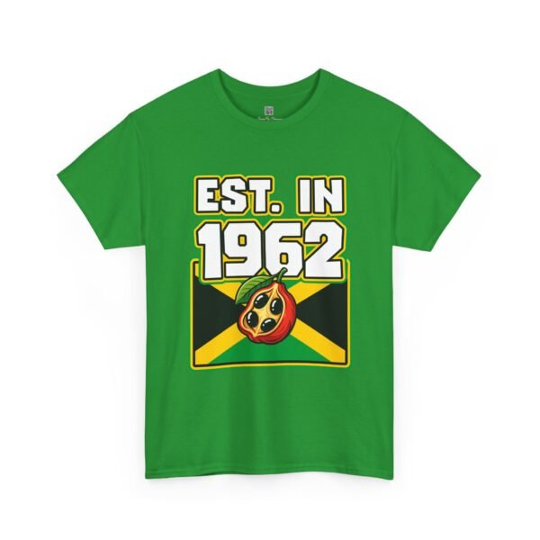 T-Shirt — EST. in 1962 Jamaican Flag Ackee Graphic Tee