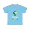 Bahamian Leveling Up T-Shirt — Bahama Flag Up Arrow Pride Tee