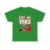 T-Shirt — "EST. in 1983" St. Kitts & Nevis Retro Pelican Flag Tee