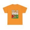 "EST. IN 1966" Vintage Leopard Graphic Tee (Retro Heritage Pride)