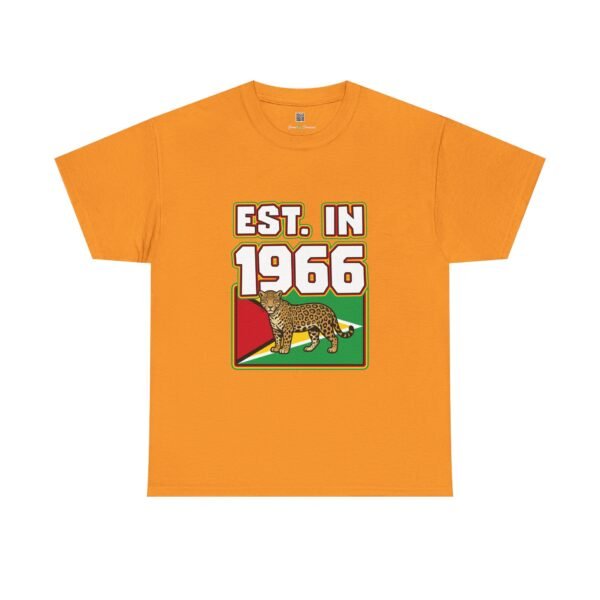 "EST. IN 1966" Vintage Leopard Graphic Tee (Retro Heritage Pride)