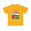 "EST. IN 1966" Vintage Leopard Graphic Tee (Retro Heritage Pride)
