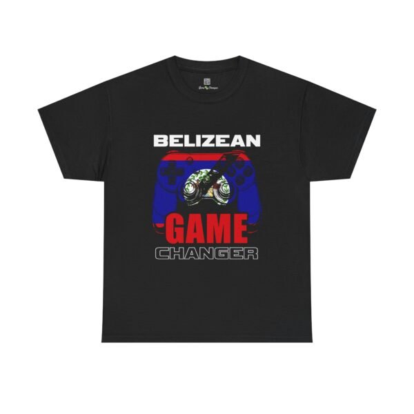 Belizean Game Changer Tee — Belize Flag Video Game Controller Shirt