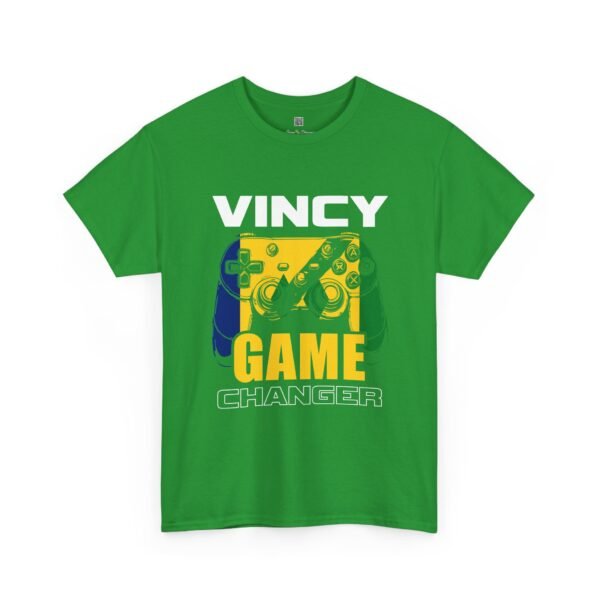 Game Changer T-Shirt — Vincy Gaming Controller Tee (Saint Vincent Pride)