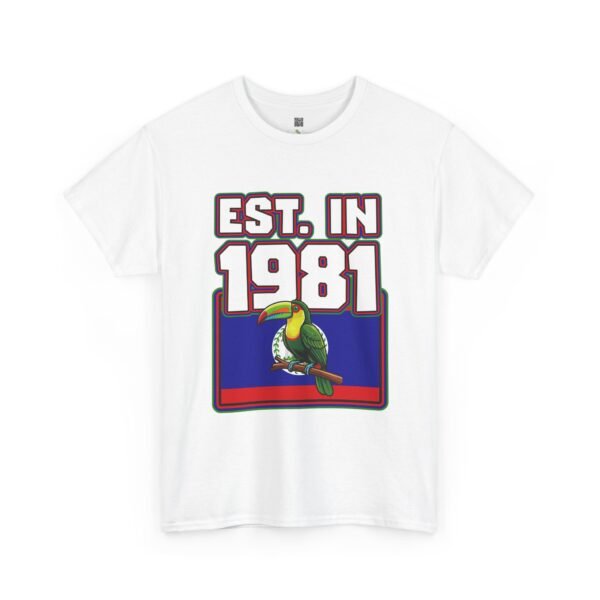1981 Toucan Retro T‑Shirt — Established 1981 Vintage Bird Graphic Tee