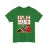 T-Shirt — "EST. in 1983" St. Kitts & Nevis Retro Pelican Flag Tee