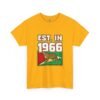 "EST. IN 1966" Vintage Leopard Graphic Tee (Retro Heritage Pride)