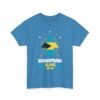 Bahamian Leveling Up T-Shirt — Bahama Flag Up Arrow Pride Tee