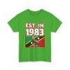T-Shirt — "EST. in 1983" St. Kitts & Nevis Retro Pelican Flag Tee