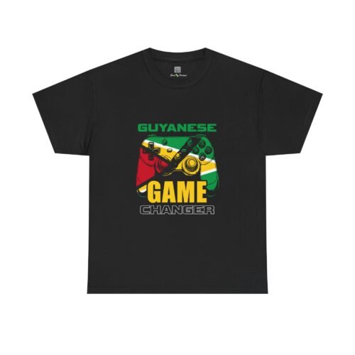 Guyanese Game Changer T-Shirt – Retro Flag Gaming Tee