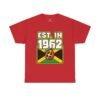 T-Shirt — EST. in 1962 Jamaican Flag Ackee Graphic Tee